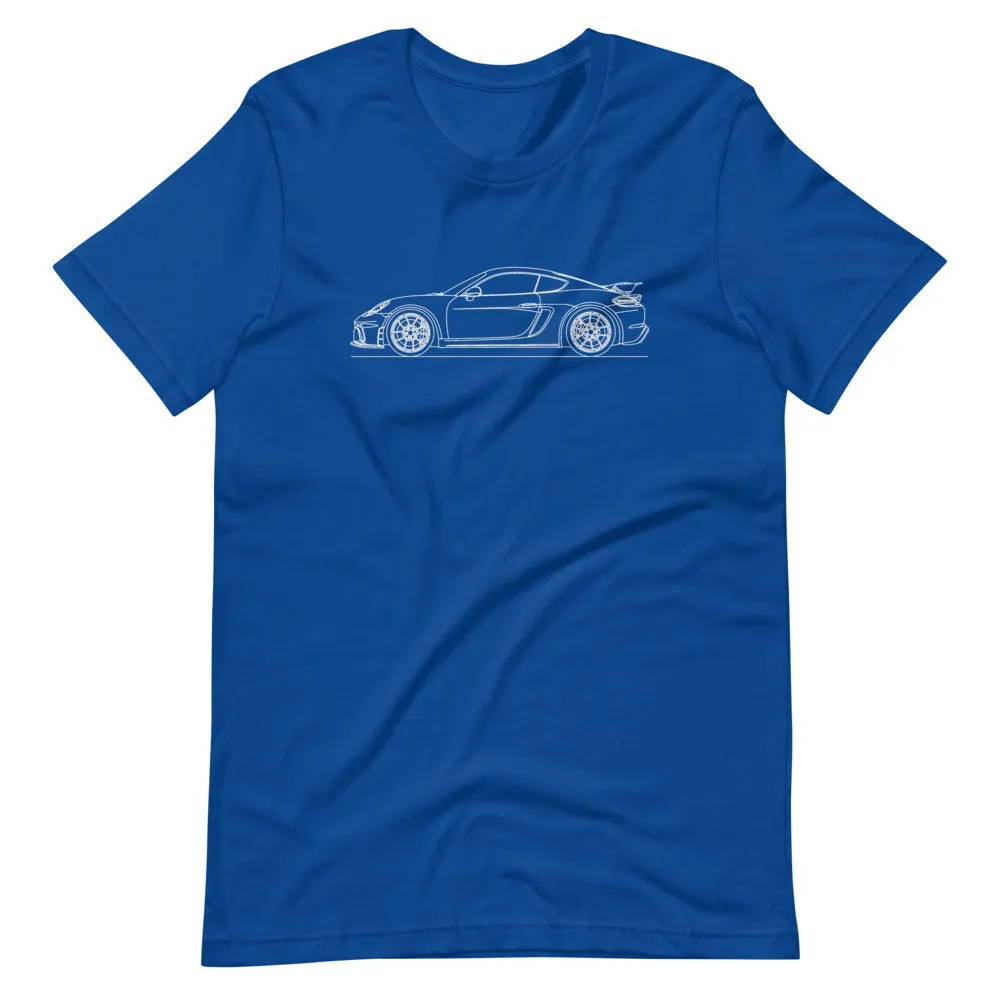 Porsche Cayman GT4 Outline T-shirt