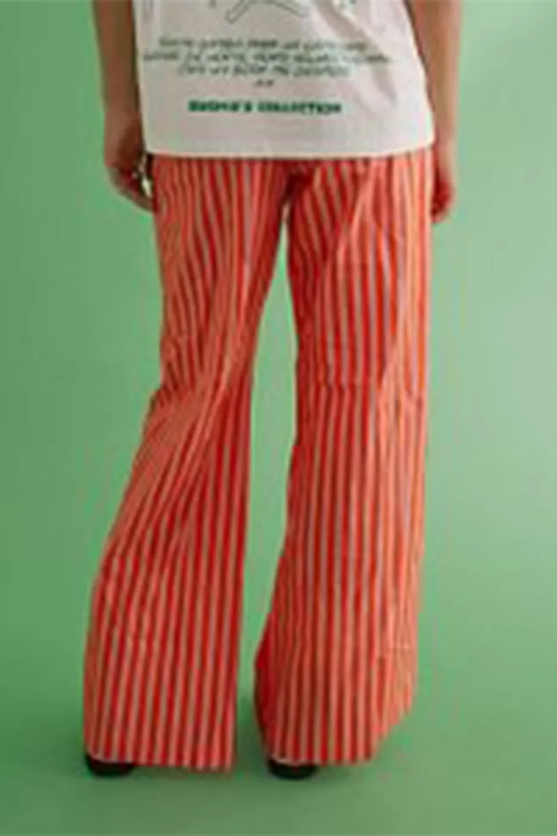 PR3271 Stripe Casual Long Pants