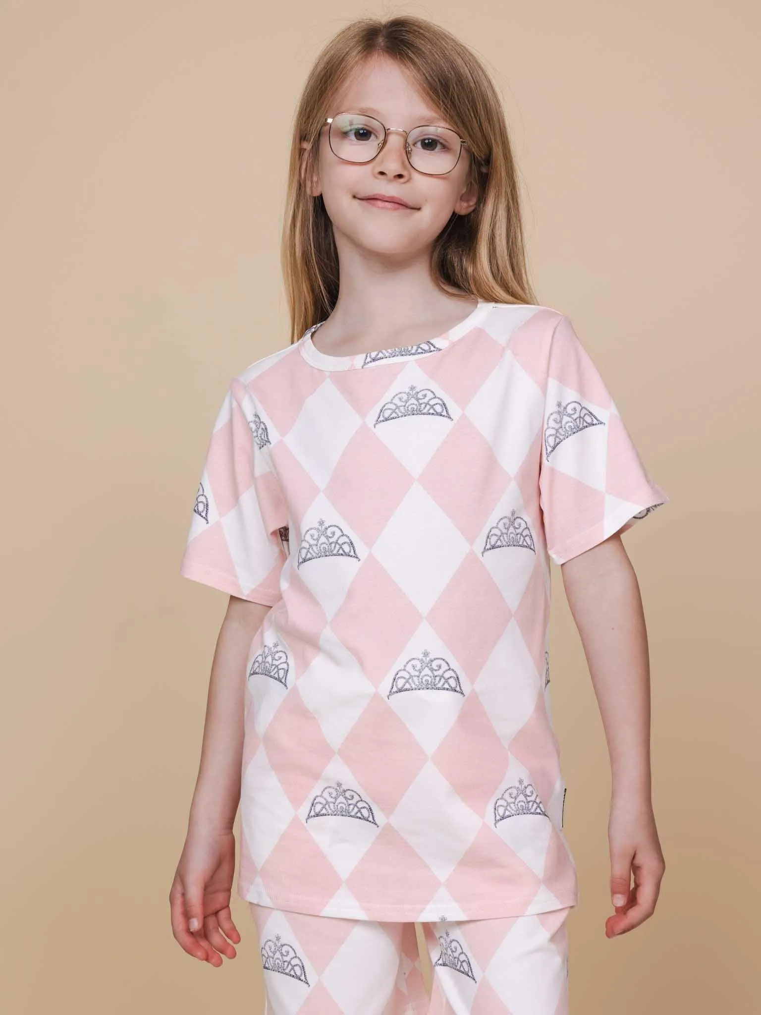 Princess T-shirt en Shorts set Kids