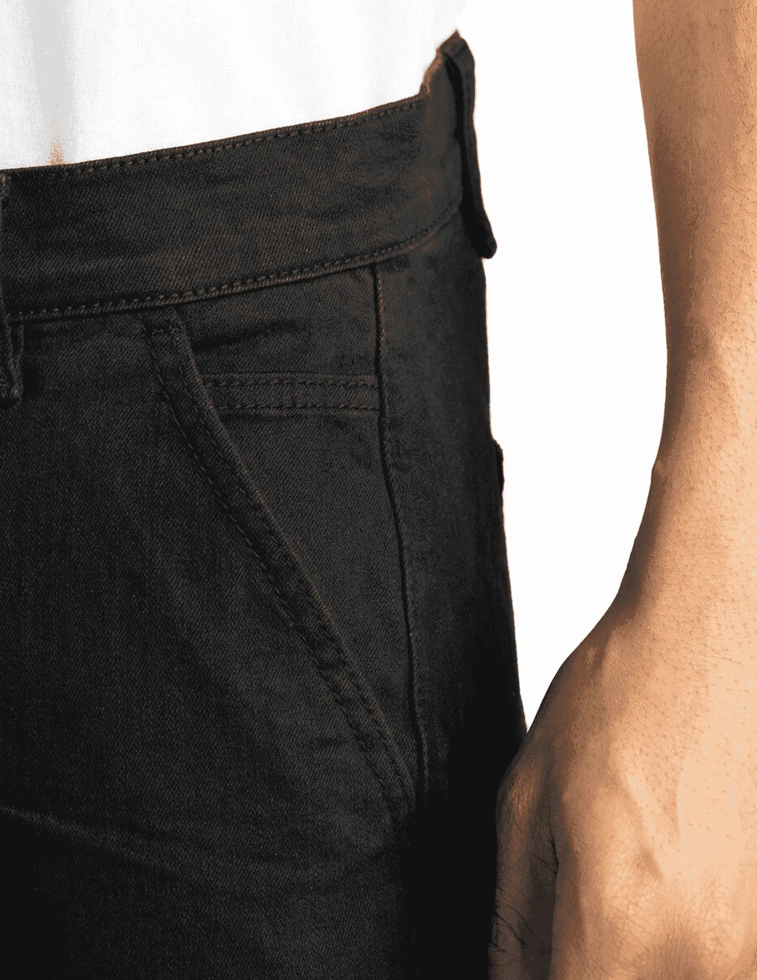Pro Club Baggy Denim Cargo - Black