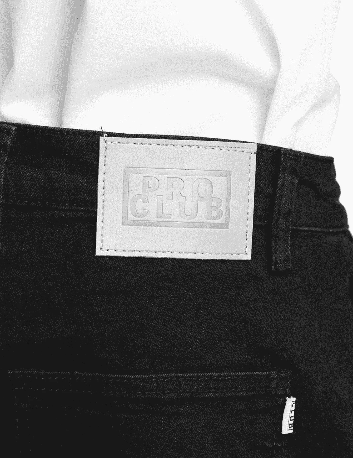 Pro Club Baggy Denim Cargo - Black