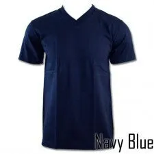 Pro Club Comfort Short Sleeve V-Neck Navy Blue T-Shirt