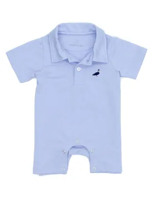 Properly Tied LD Baby Canal Polo Shortall in Light Blue