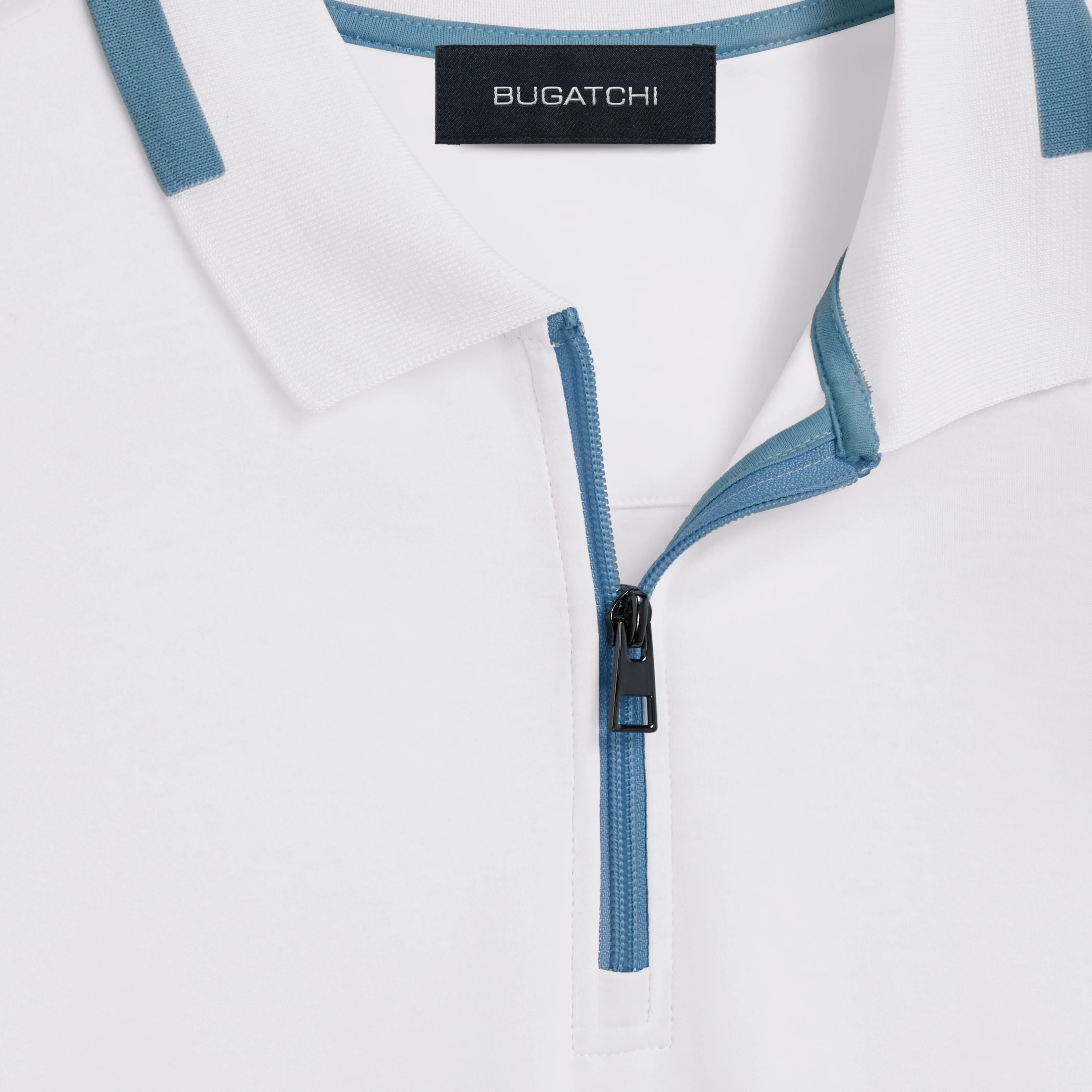 Quarter Zip Polo Shirt