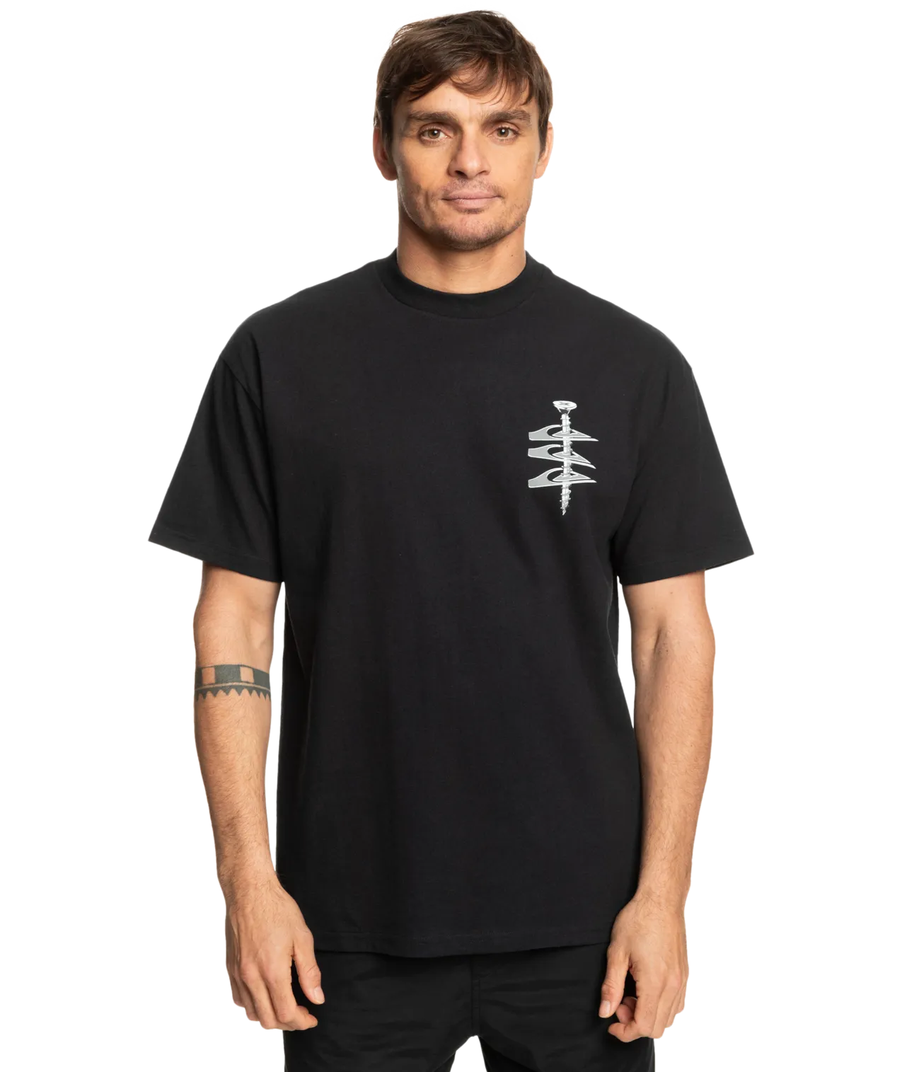 Quiksilver Screw Loose SS Tee - Black