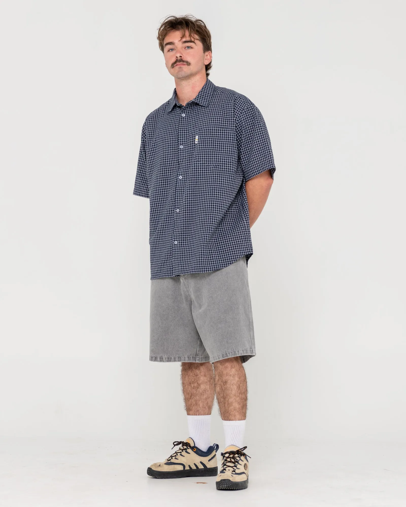R DOT BAGGY JORT - LONDON SUMMER