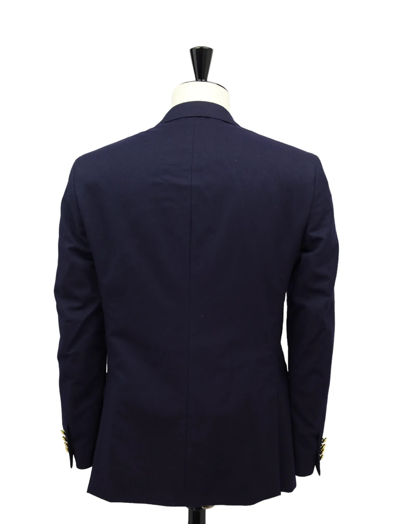 Ralph Lauren Navy Iconic Flannel Blazer
