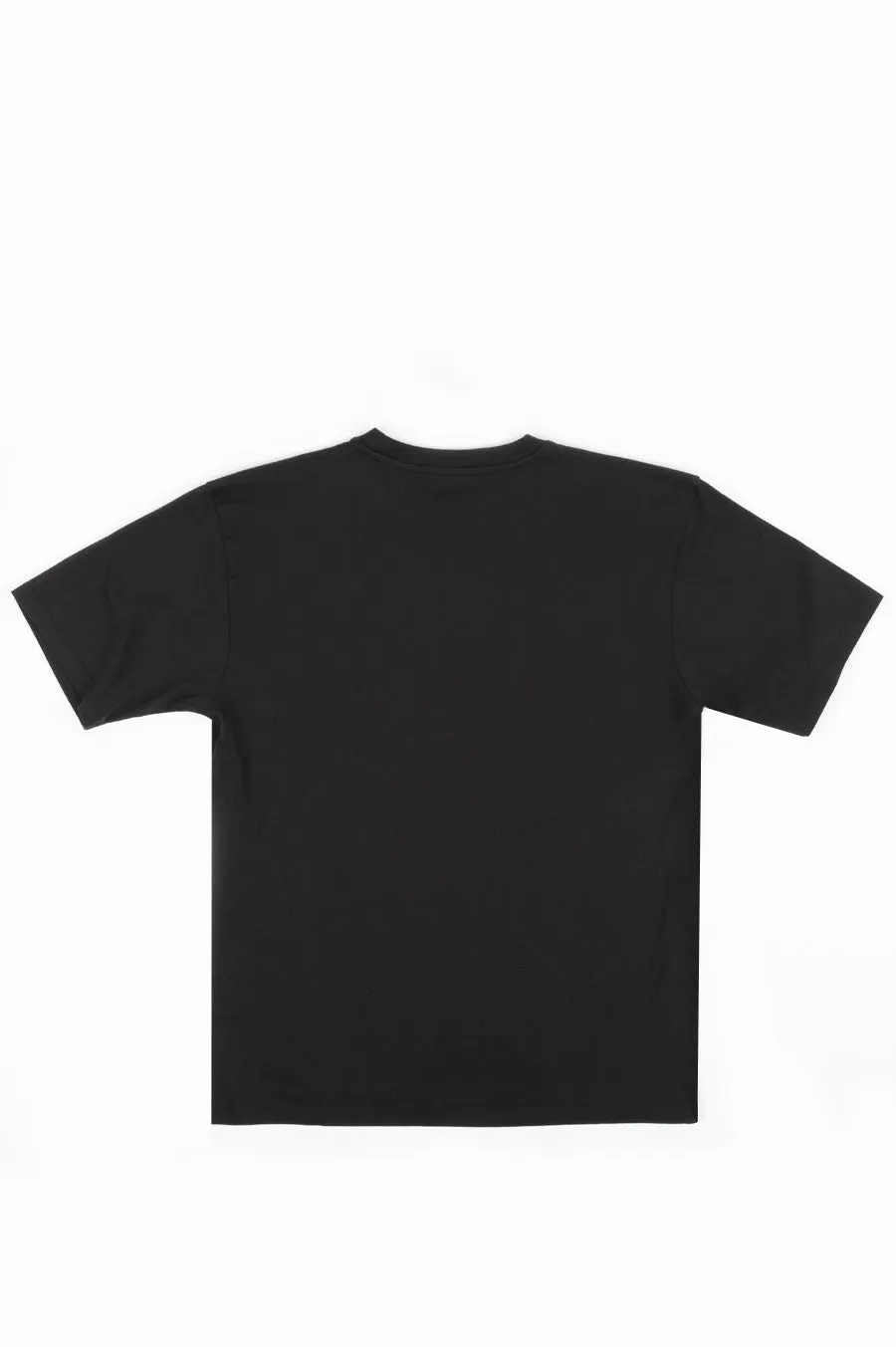 RASSVET MENS COTTON LOGO T-SHIRT BLACK