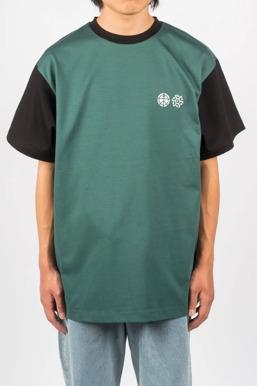 RASSVET TWO TONE TSHIRT GREEN