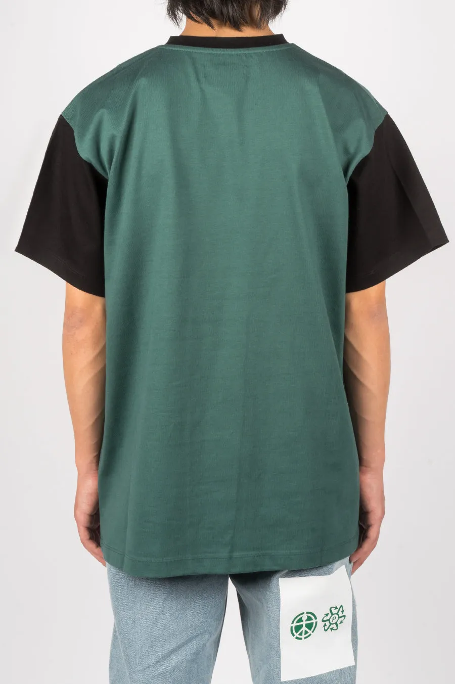 RASSVET TWO TONE TSHIRT GREEN