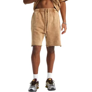 Raw Edge Washed Short Pants