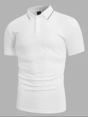 Regal | Striped Trim Polo