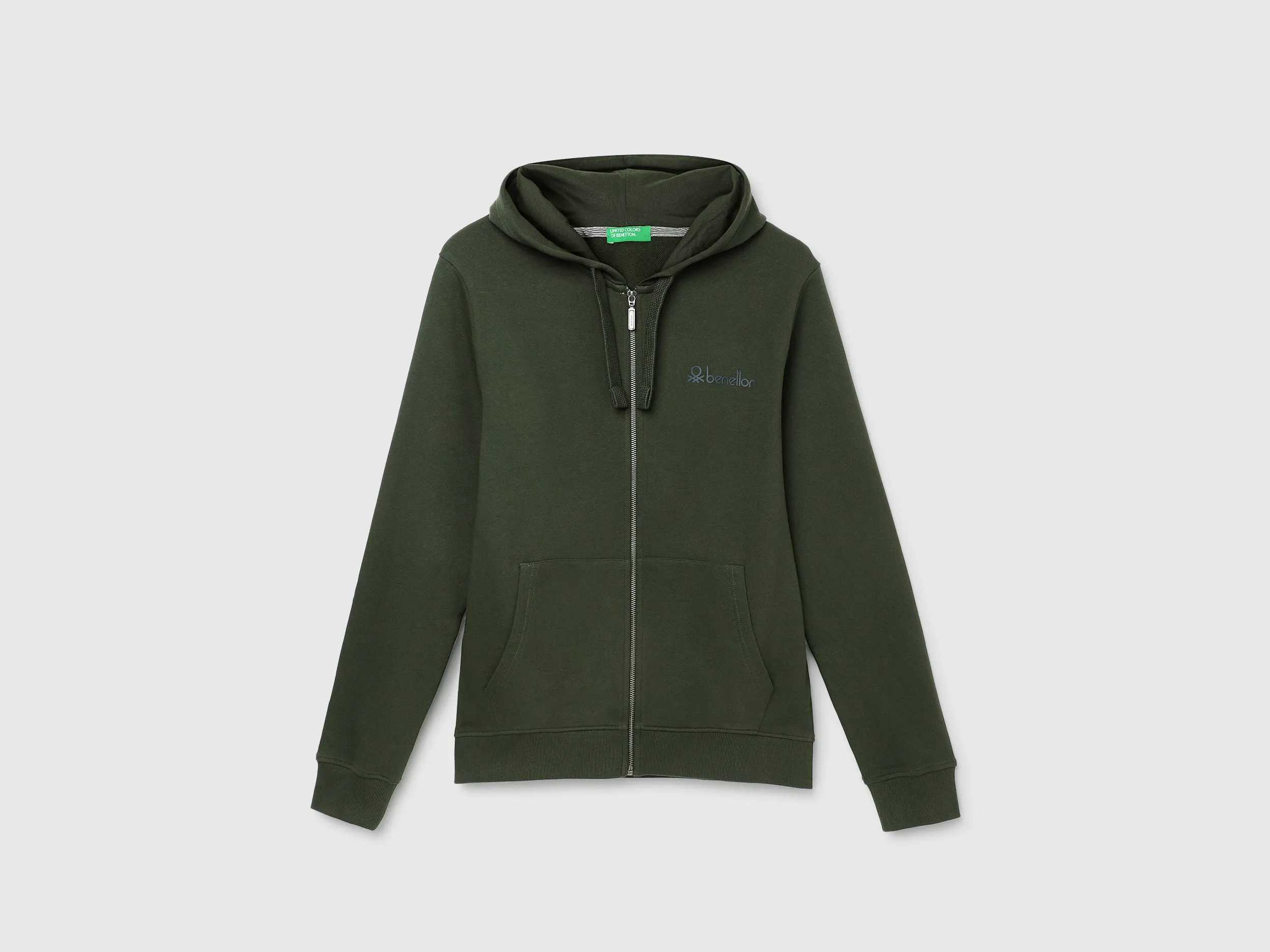 Regular Fit Hooded Solid Sweatshirt