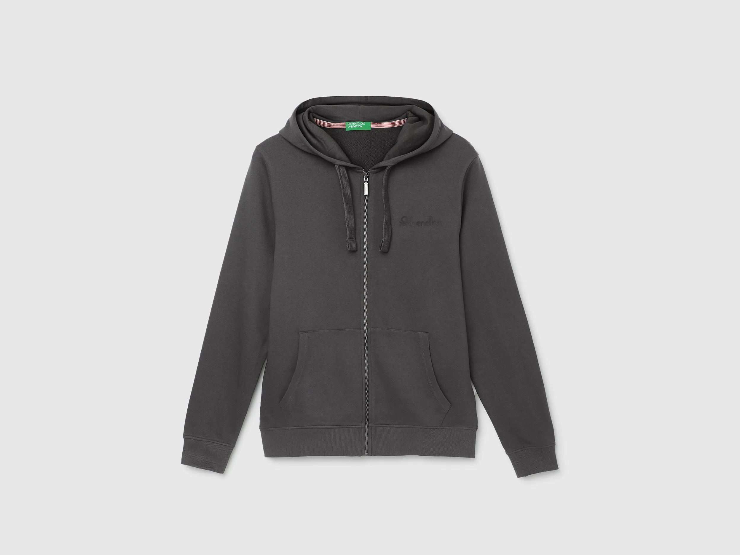 Regular Fit Hooded Solid Sweatshirt