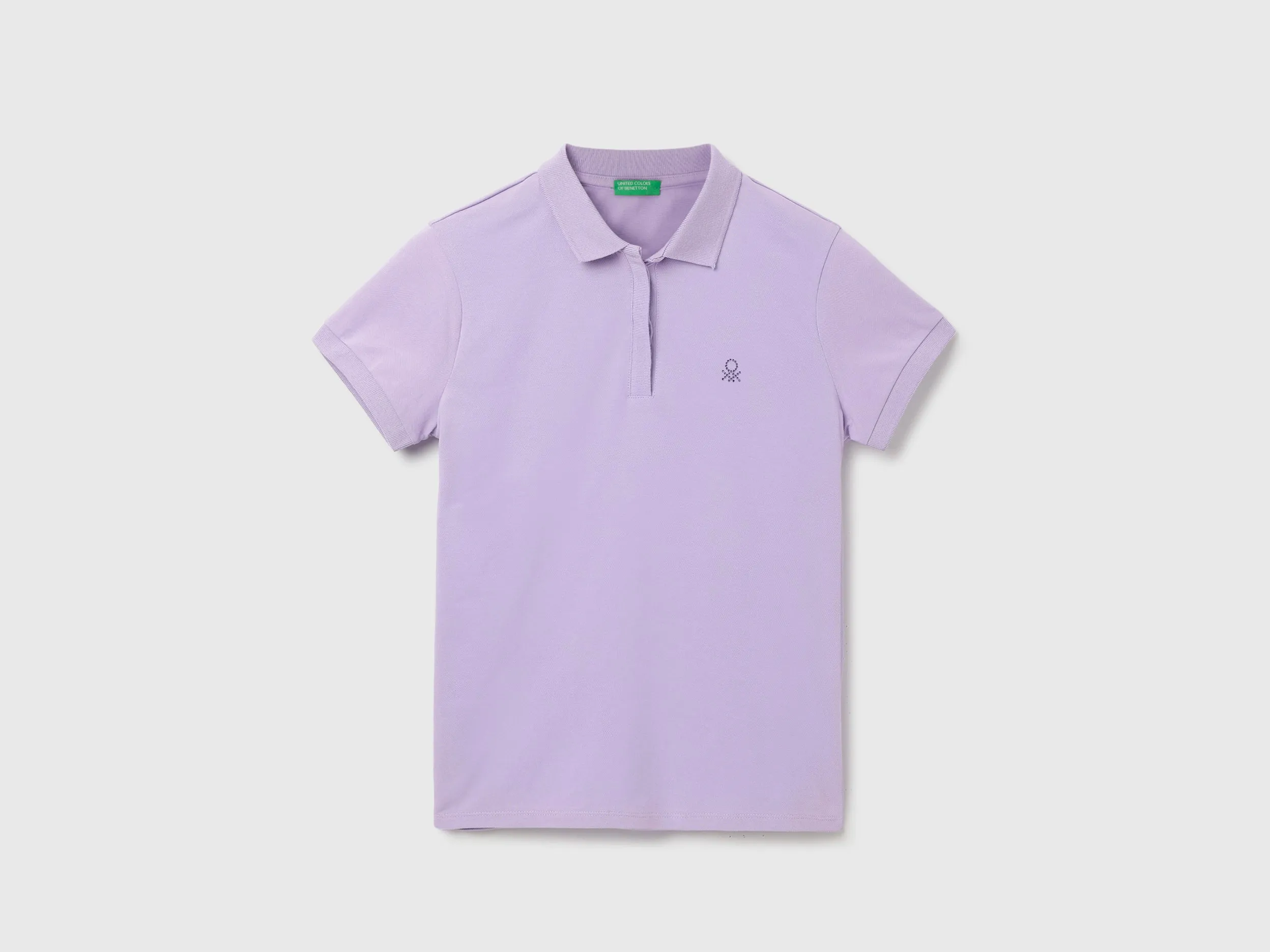 Regular Fit Polo Collar Solid T-Shirt