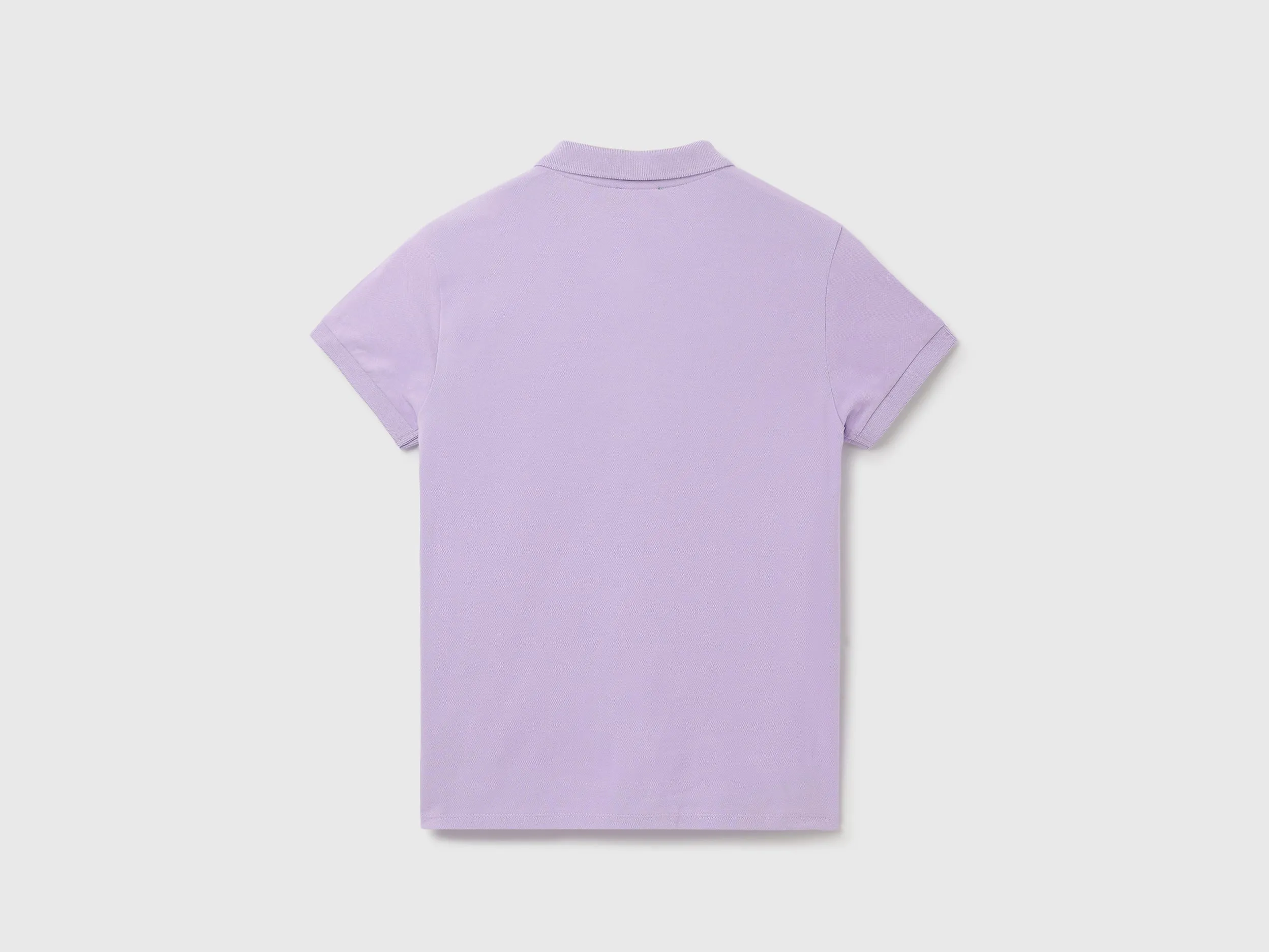 Regular Fit Polo Collar Solid T-Shirt