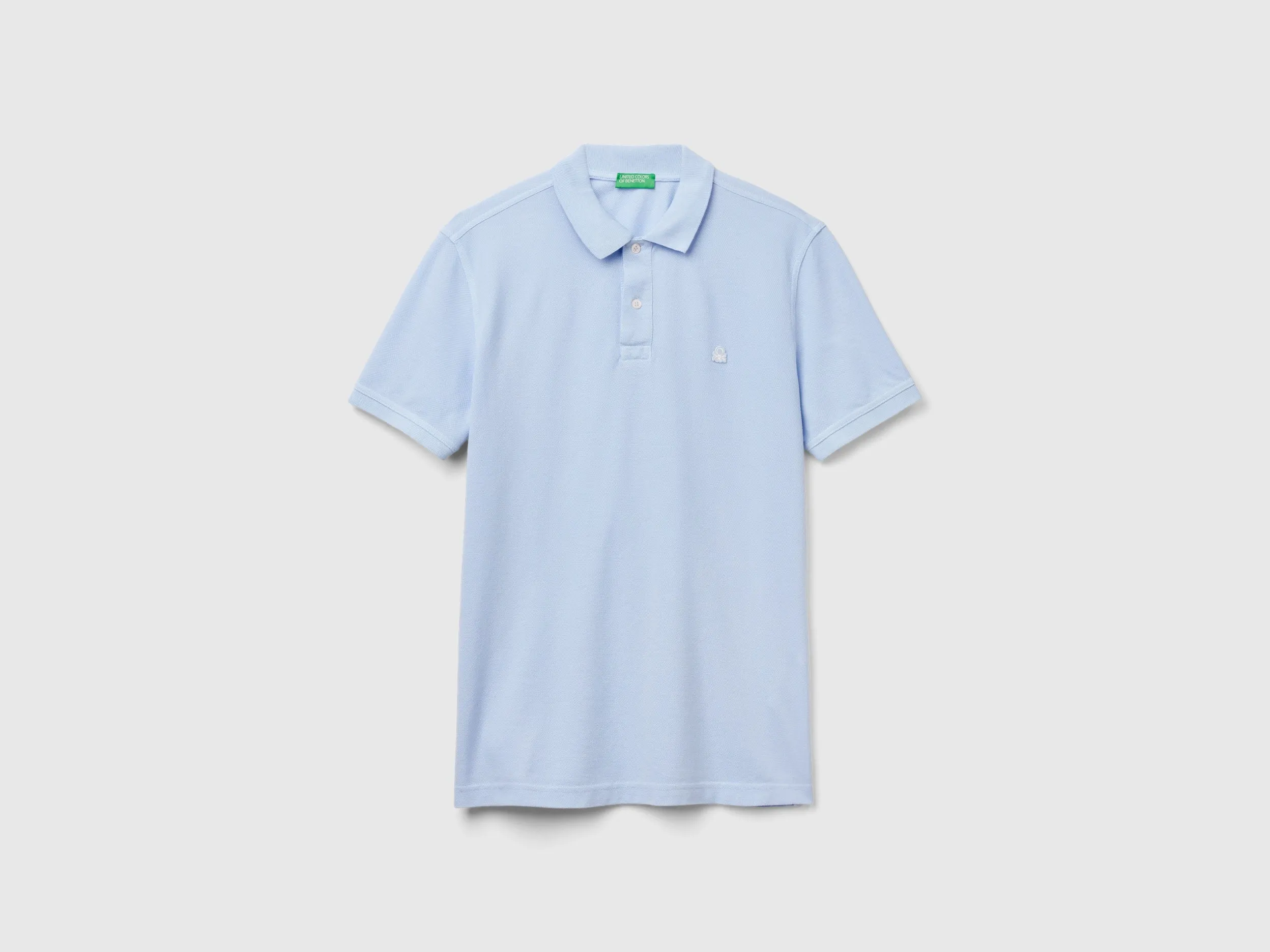 Regular Fit Polo Neck Solid T-shirt