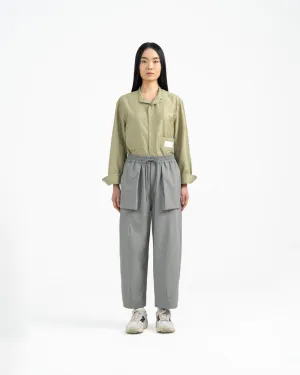Relaxed Elasticated Trousers 2.0 - Gray