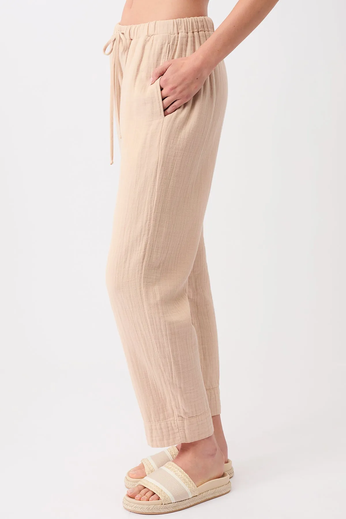 Relaxed Fit Pant Soft Suede