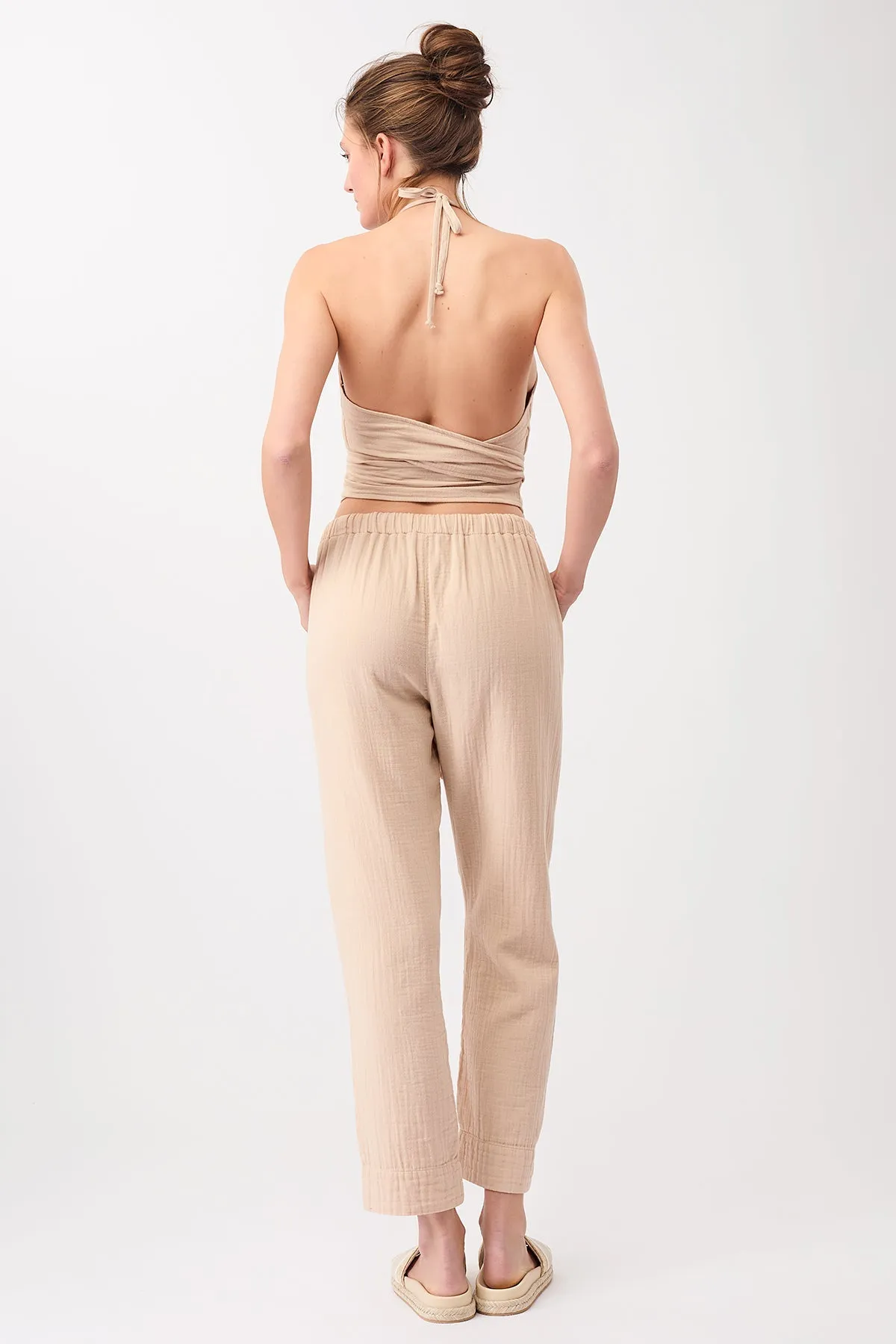 Relaxed Fit Pant Soft Suede