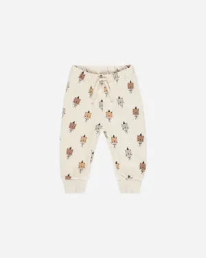 Relaxed Fleece Sweatpant || Cats