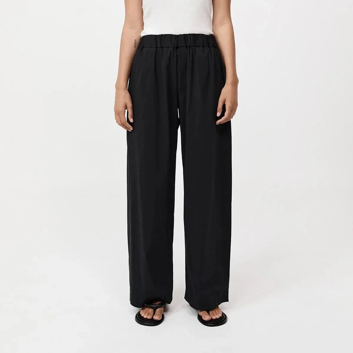 RELAXED PANTS - BLACK