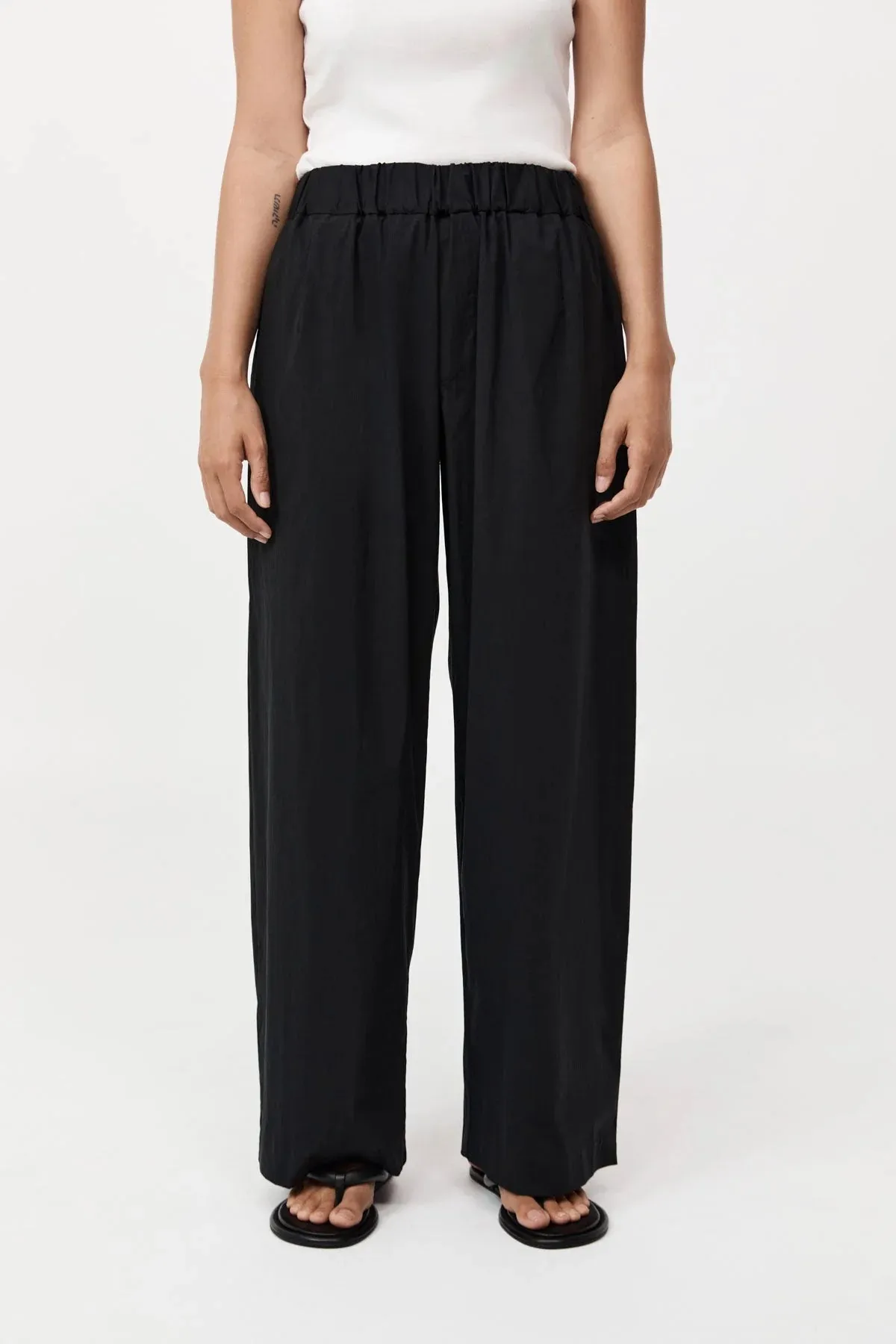 RELAXED PANTS - BLACK