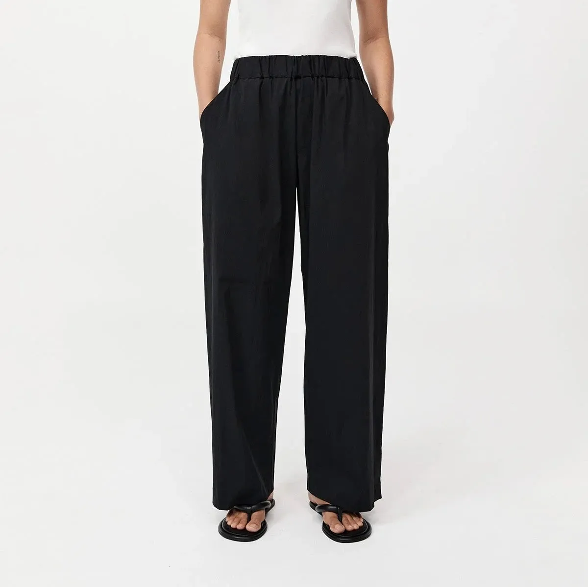 RELAXED PANTS - BLACK