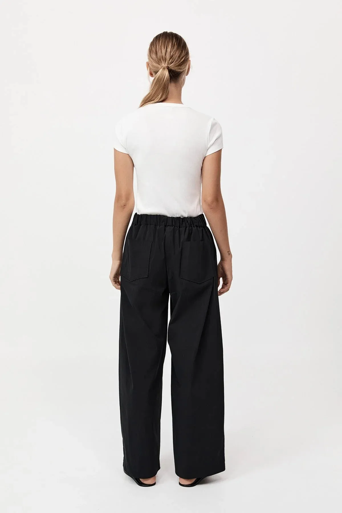 RELAXED PANTS - BLACK