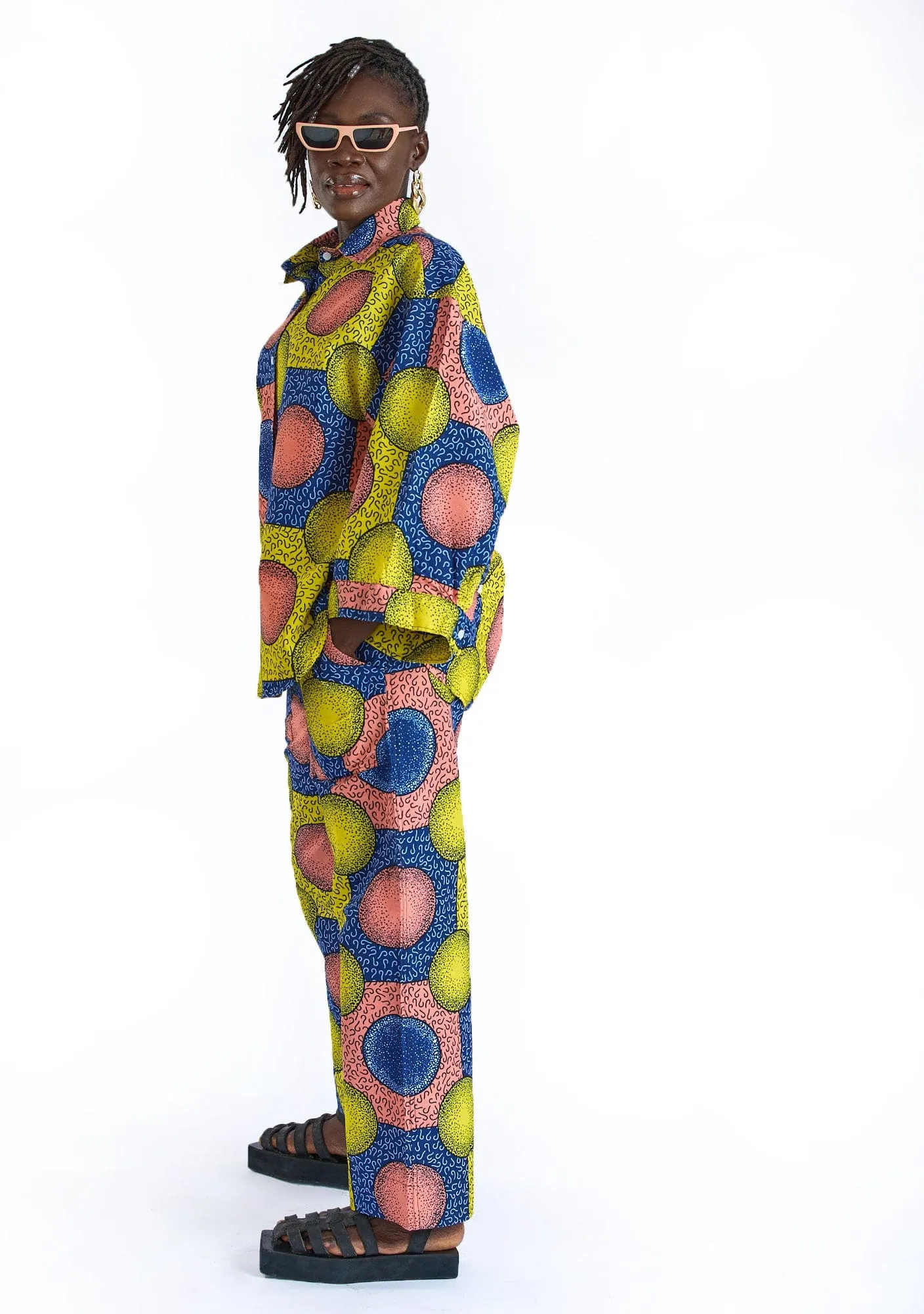 Relaxed Straight Leg Pants - Celestial