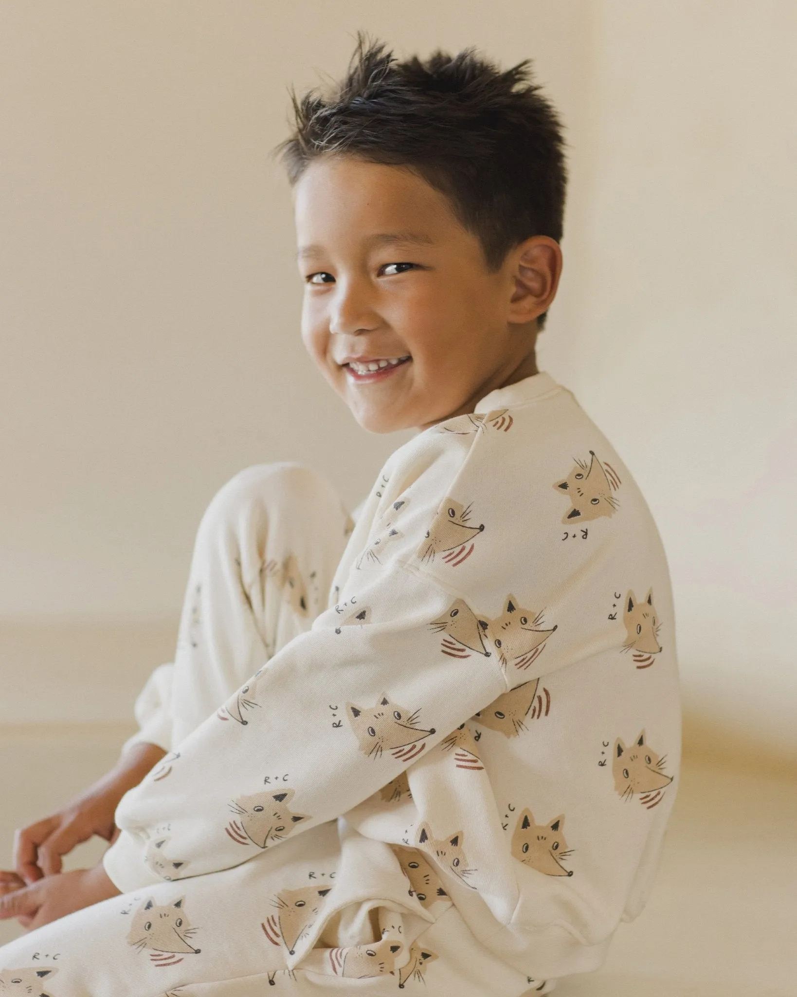 Relaxed Sweatshirt || Coyote