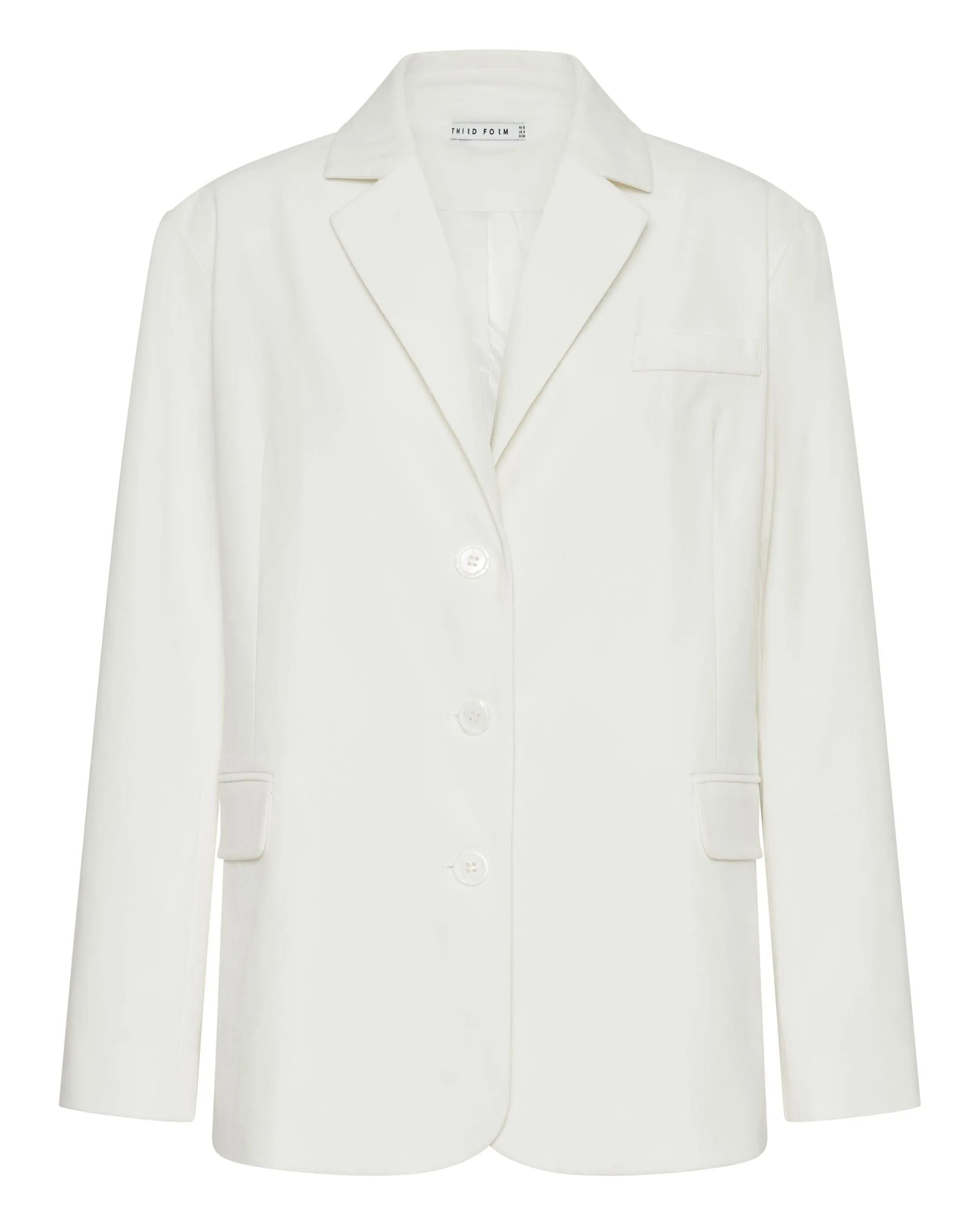 RESET TAILORED BLAZER | OFF WHITE