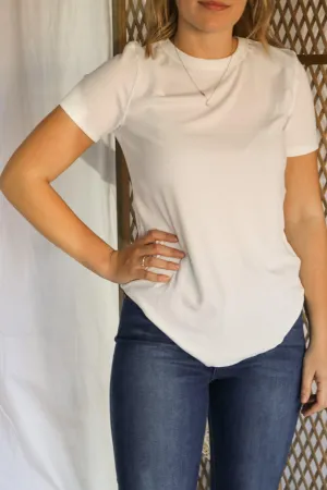 Ribbed Basic Tee