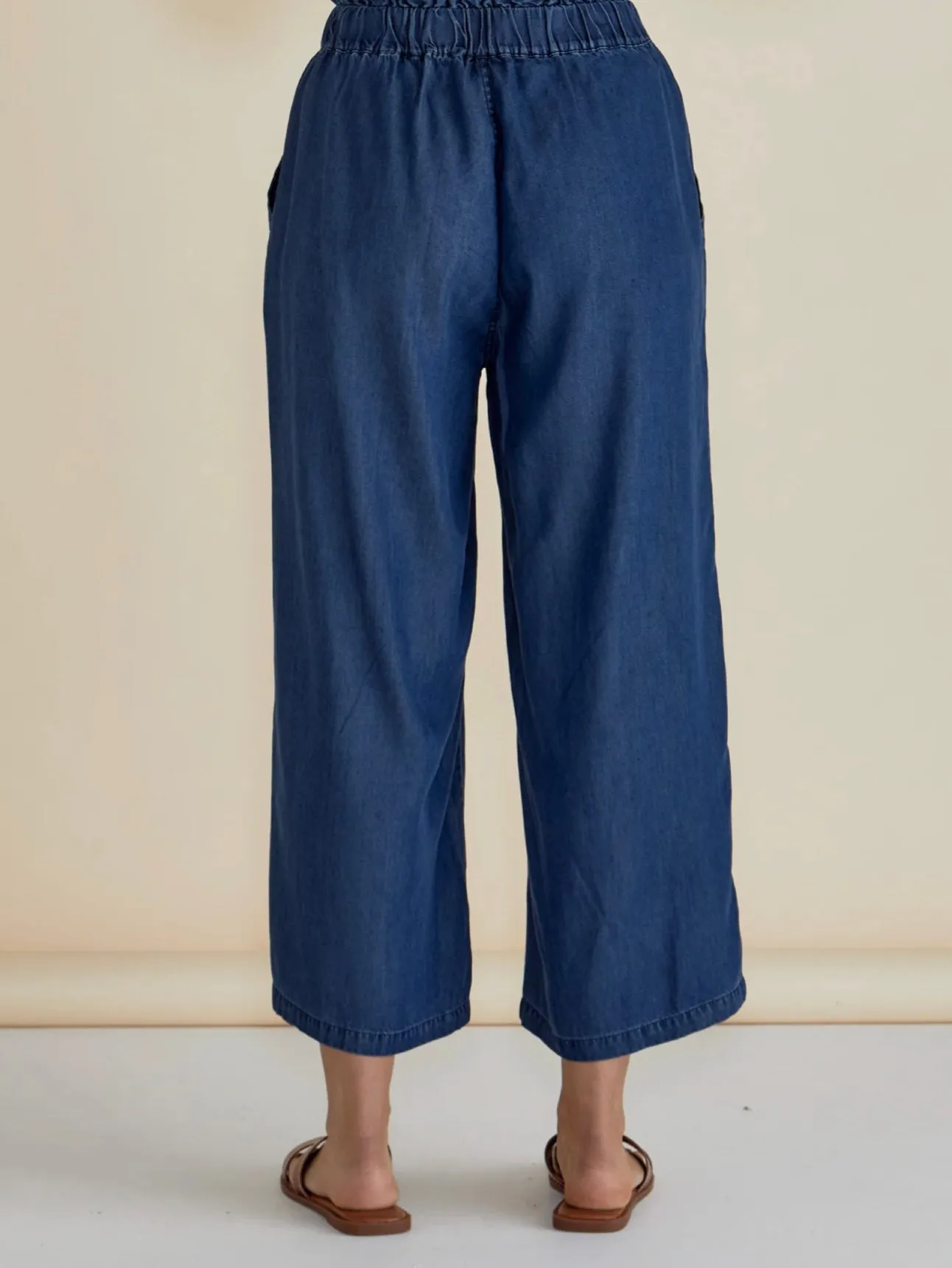 Rio Relaxed Pant - Dark Indigo