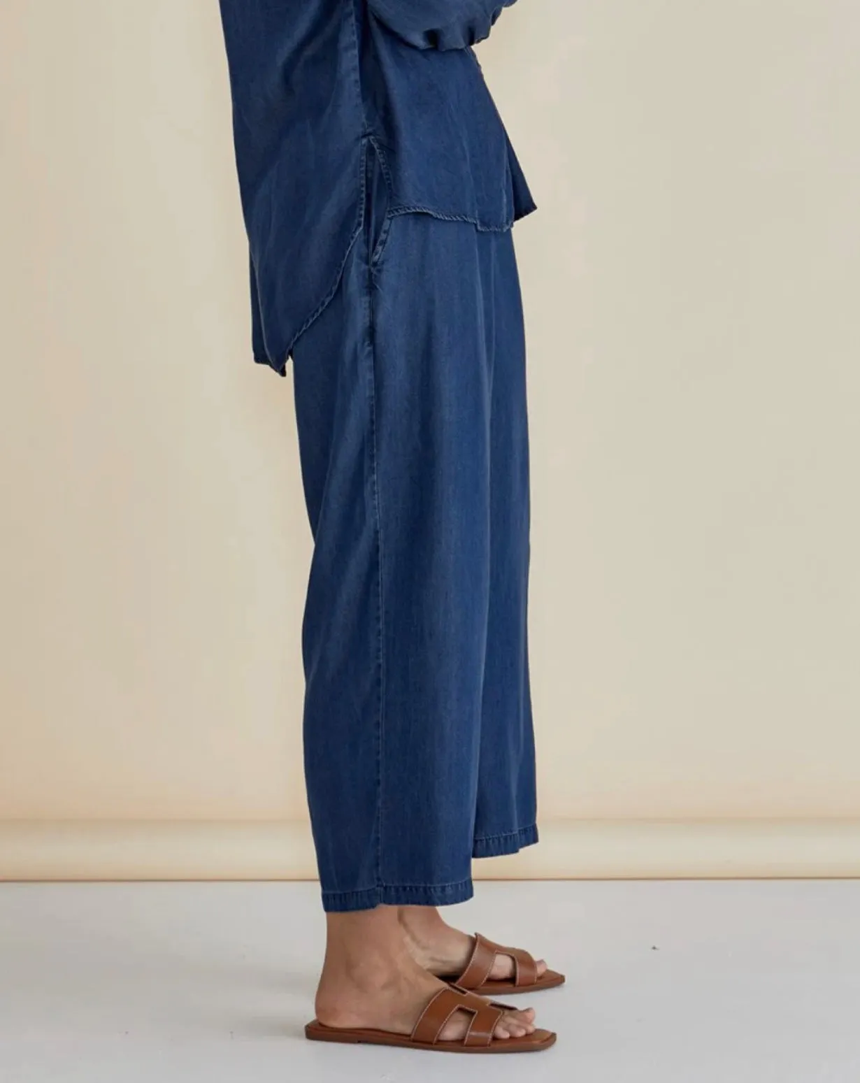 Rio Relaxed Pant - Dark Indigo