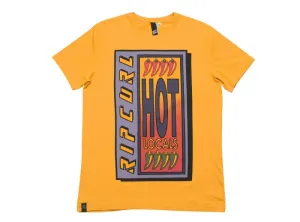 Rip Curl T-shirt Hot Local cadmium yellow