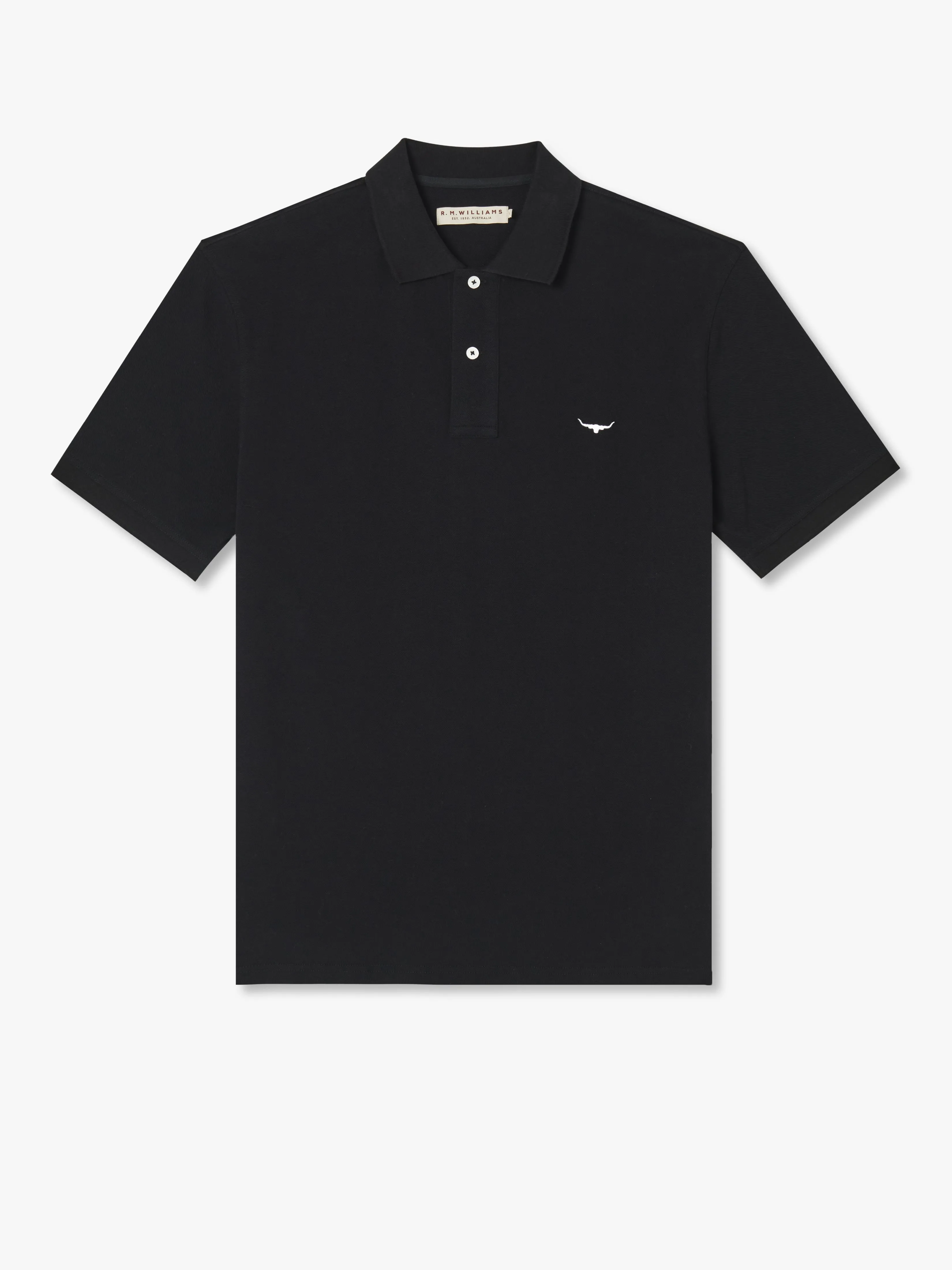 R.M. Williams Rod Polo - Black