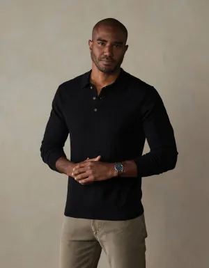 ROBLES KNIT LS POLO 092724