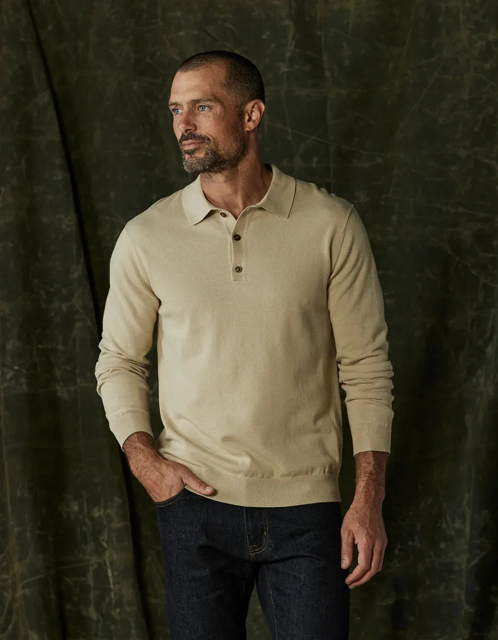 ROBLES KNIT LS POLO 092724