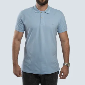 SajdaFlap™ Polo Shirt . Light Blue