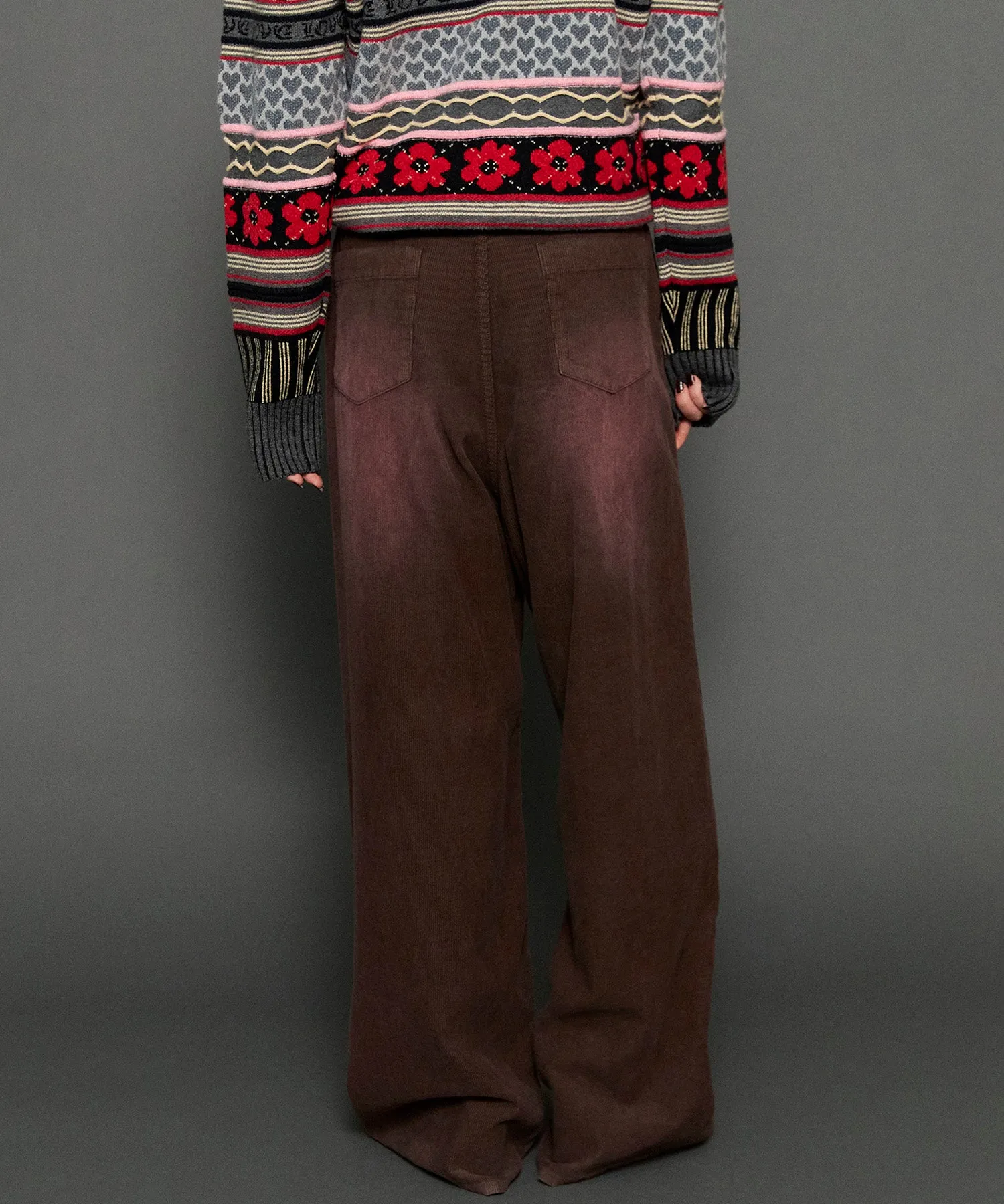 【SALE】Corduroy Baggy Pants