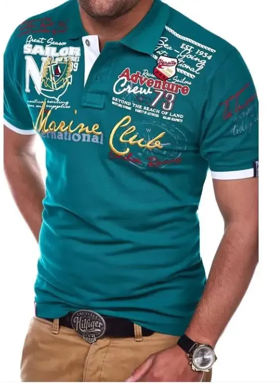 Salerno Graphic Polo