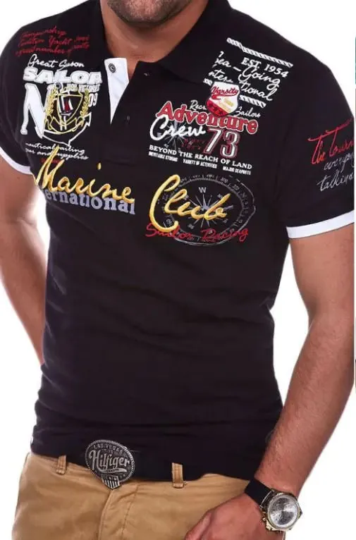 Salerno Graphic Polo