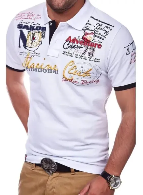 Salerno Graphic Polo
