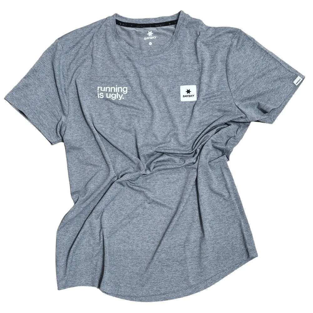 saysky clean combat t-shirt, grey.