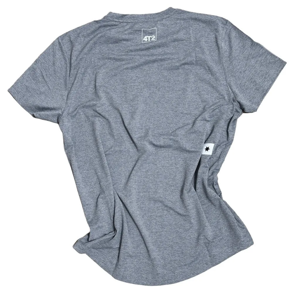saysky clean combat t-shirt, grey.