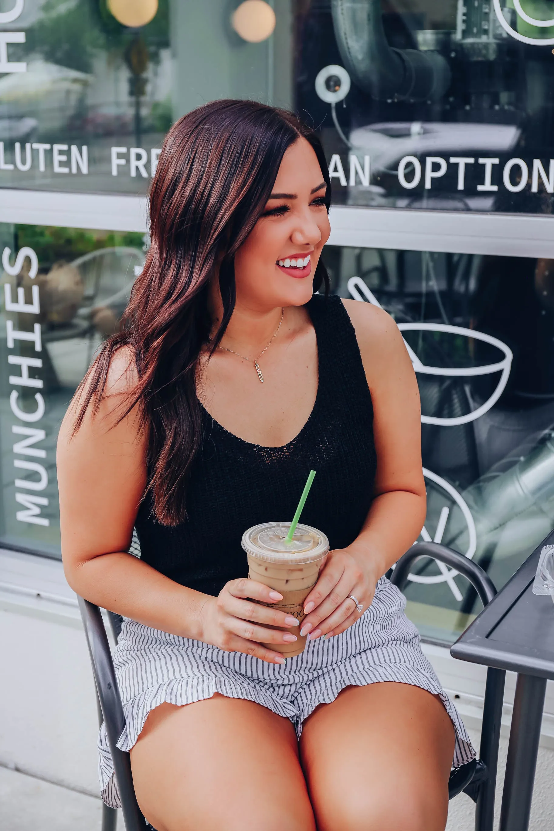 Scalloped Sweater Tank