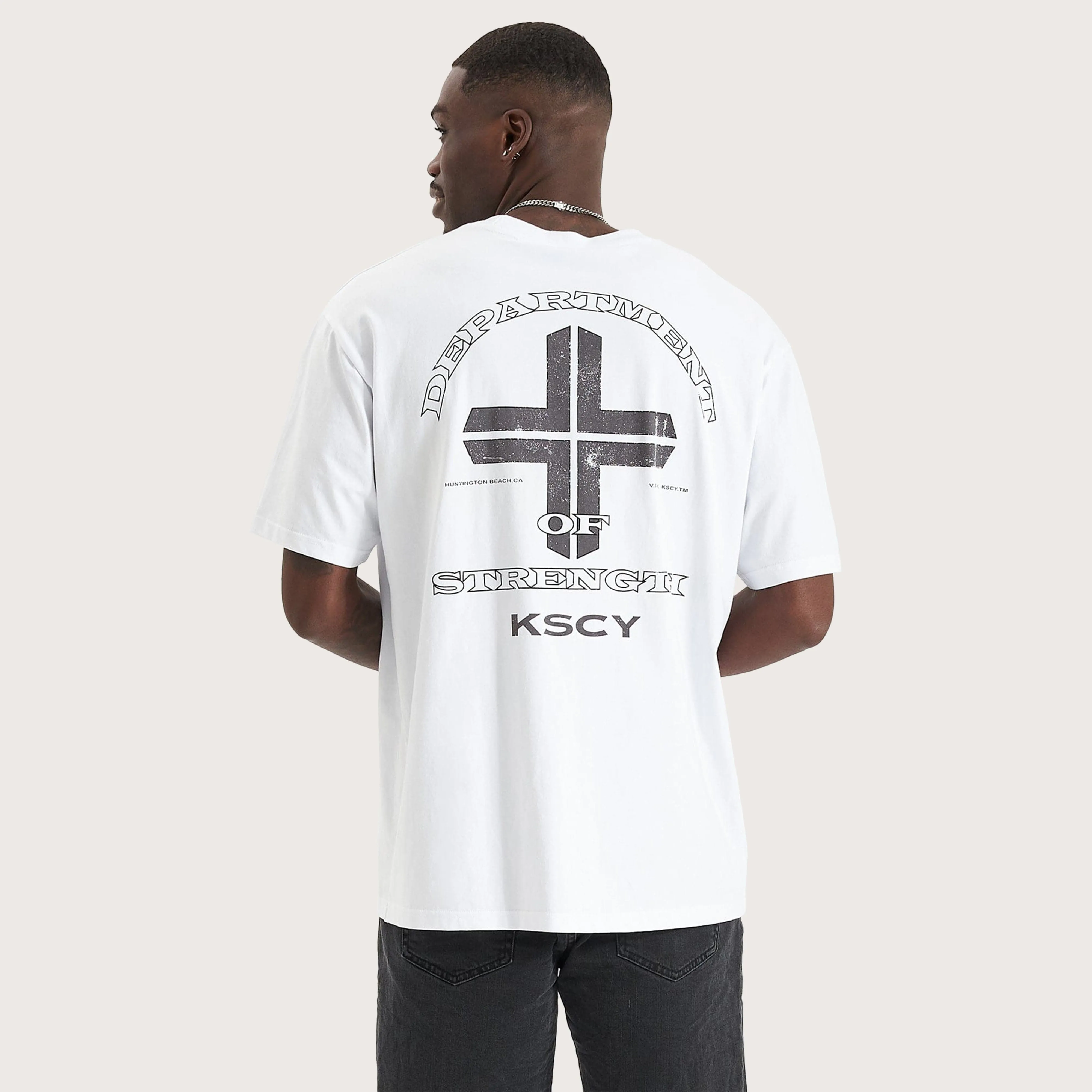 Second Heaven Box Fit T-Shirt Optical White