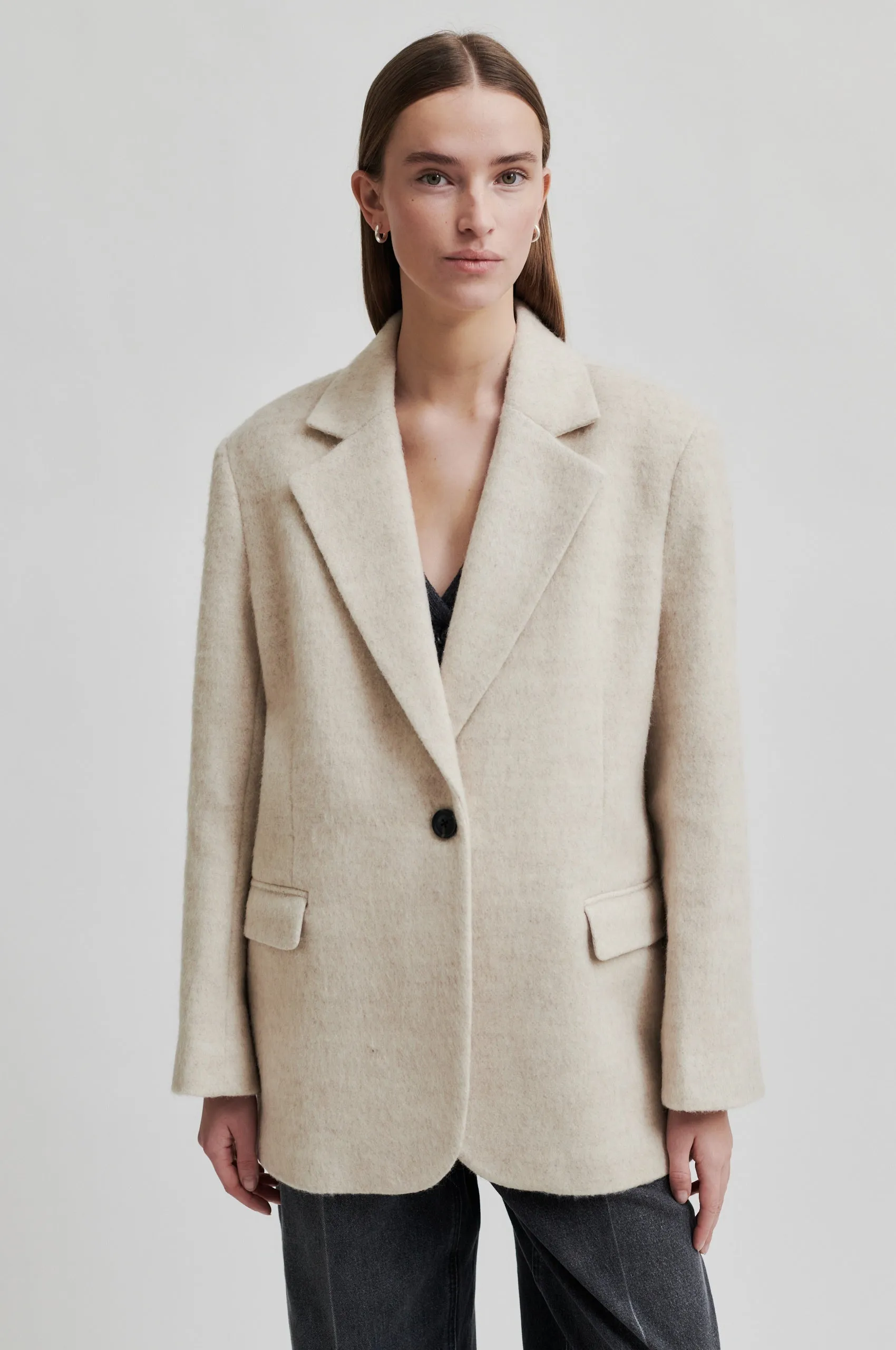 Sera Blazer - Beige Melange