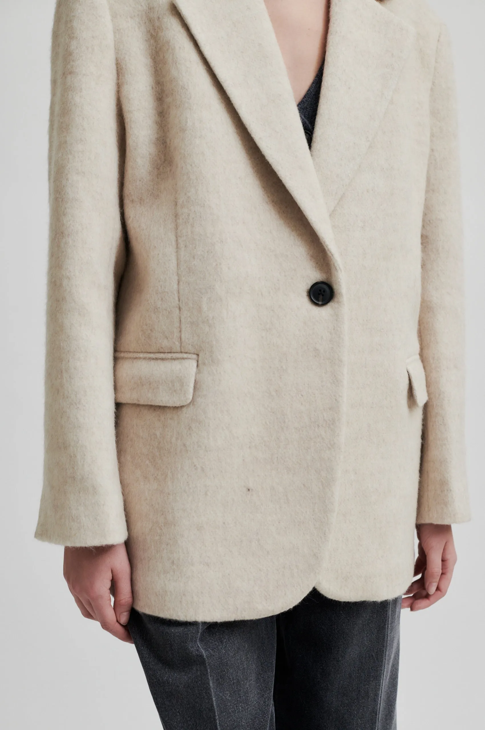 Sera Blazer - Beige Melange